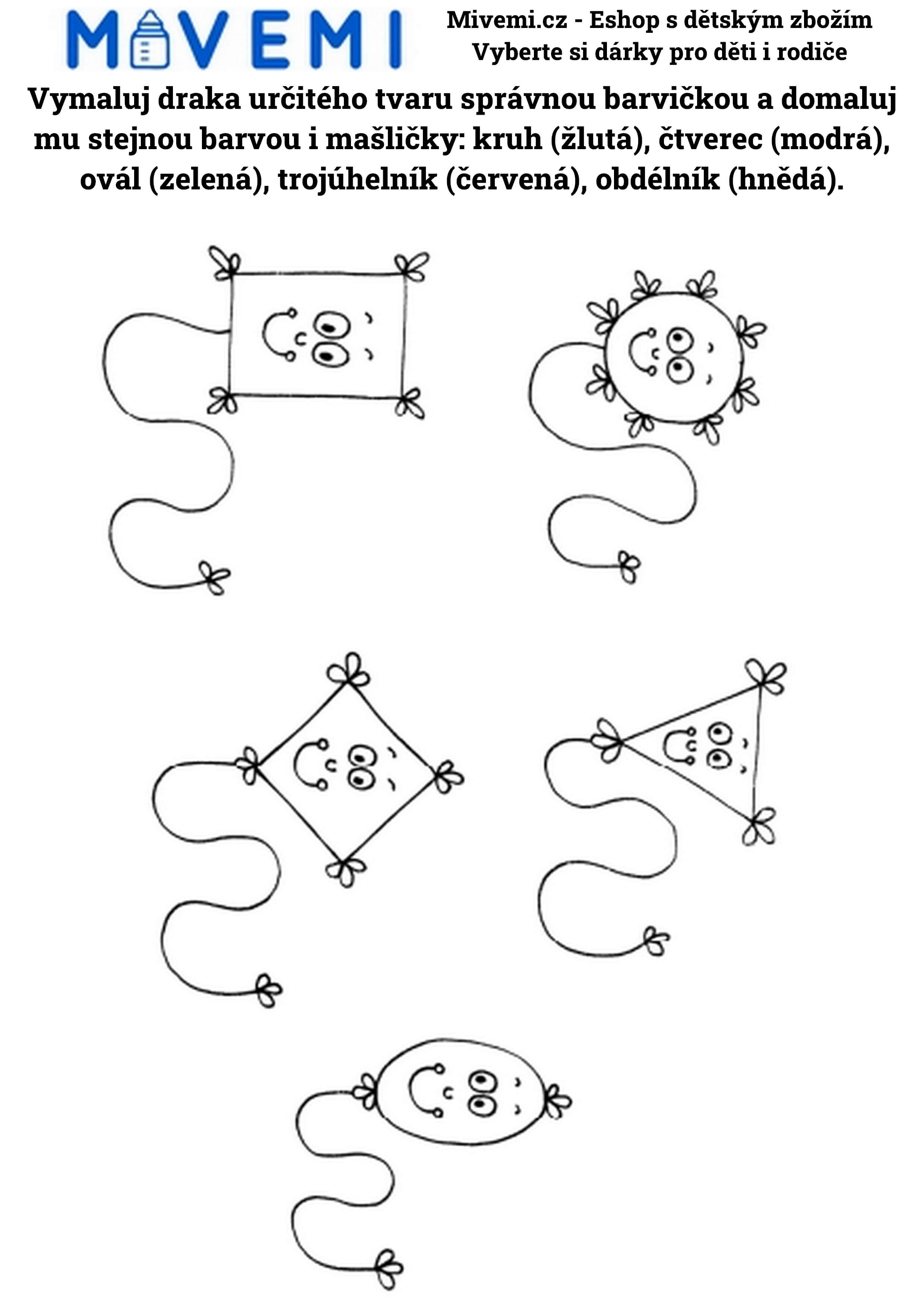 Edukativní sešit pro předškoláky pro rozvoj koncentrace a pozornosti.