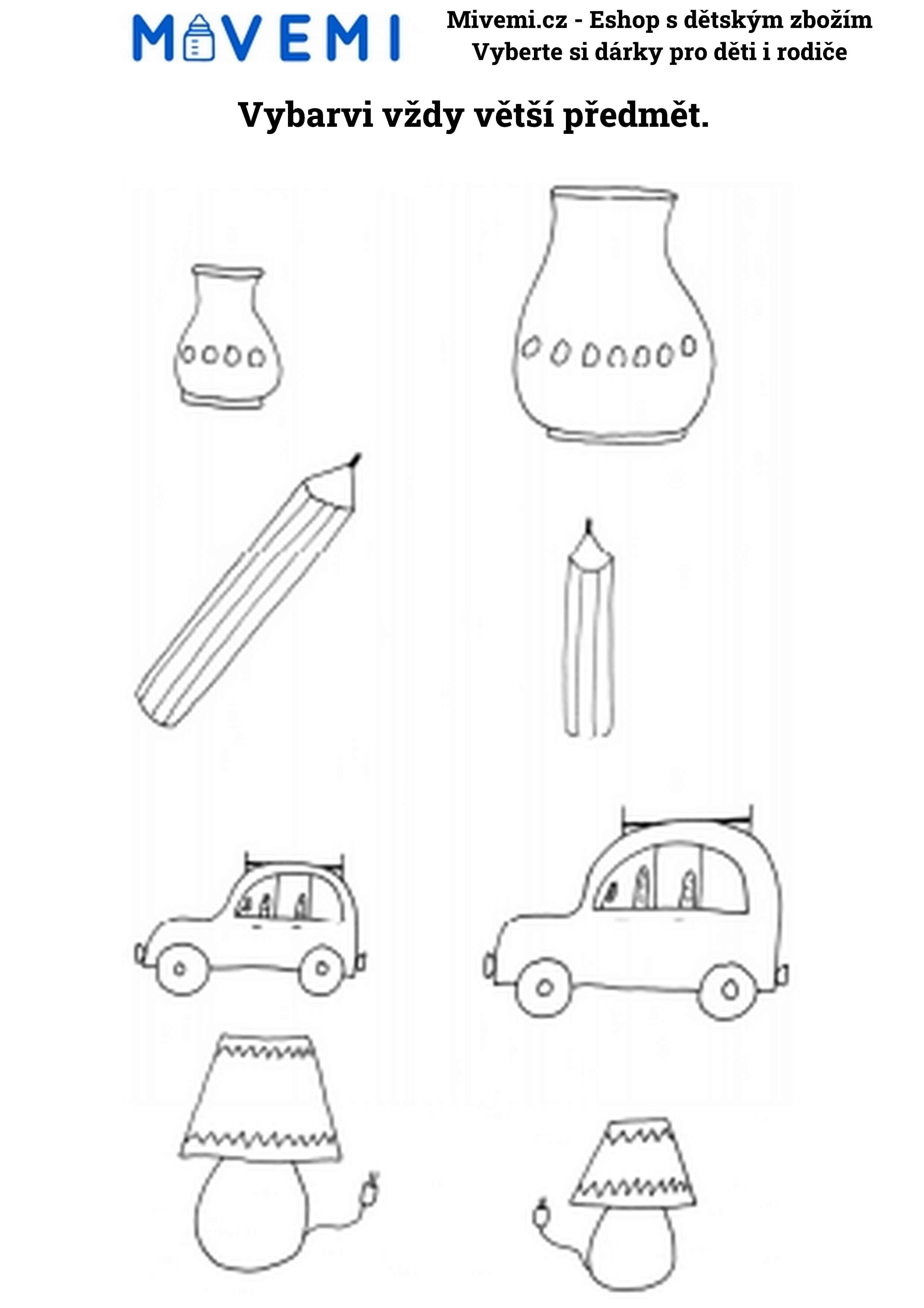 Pracovní sešit pro děti vhodný pro hravé učení doma i přípravu na školu