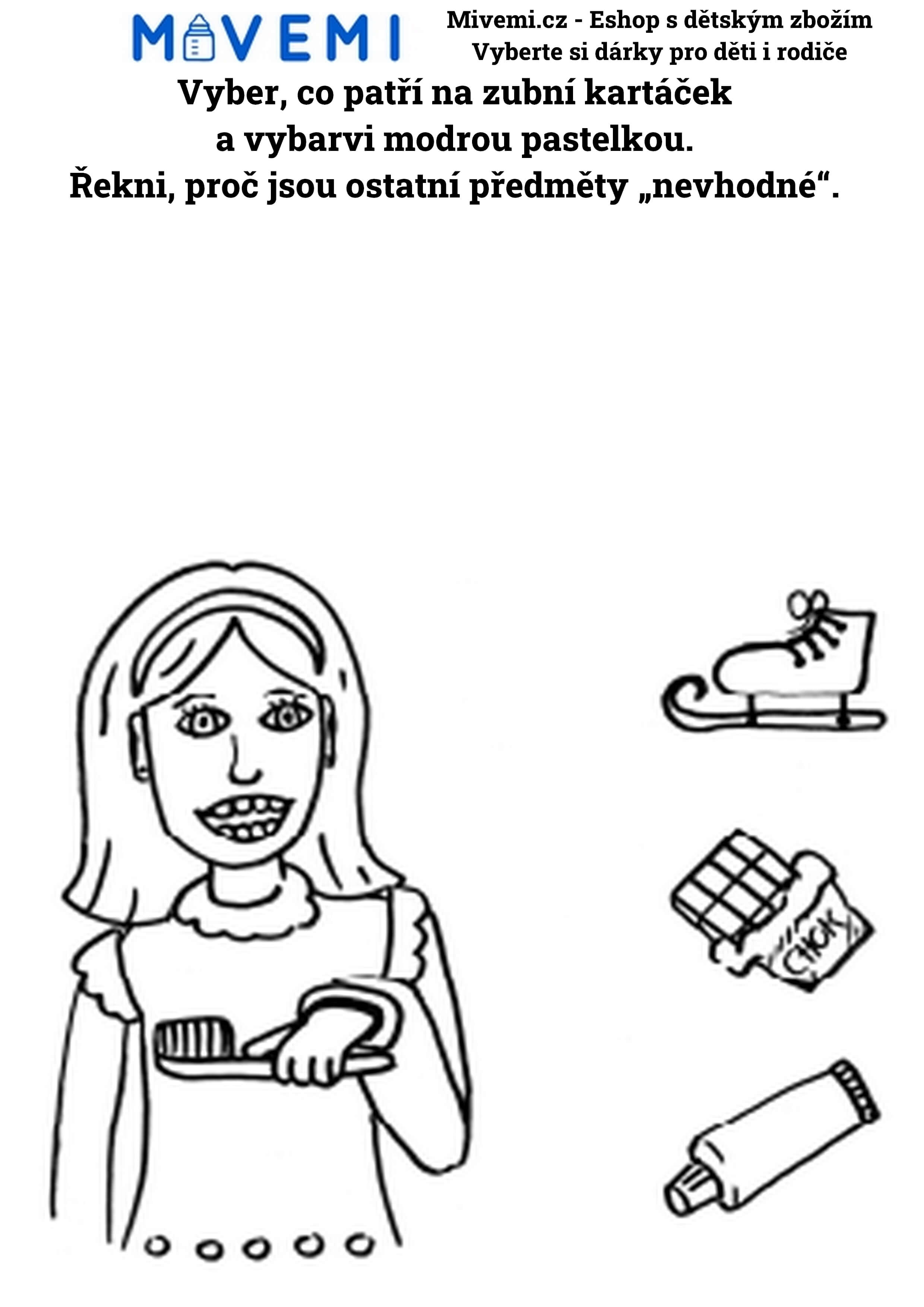 Edukativní pracovní sešit pro děti podporující rozvoj dovedností u předškoláků