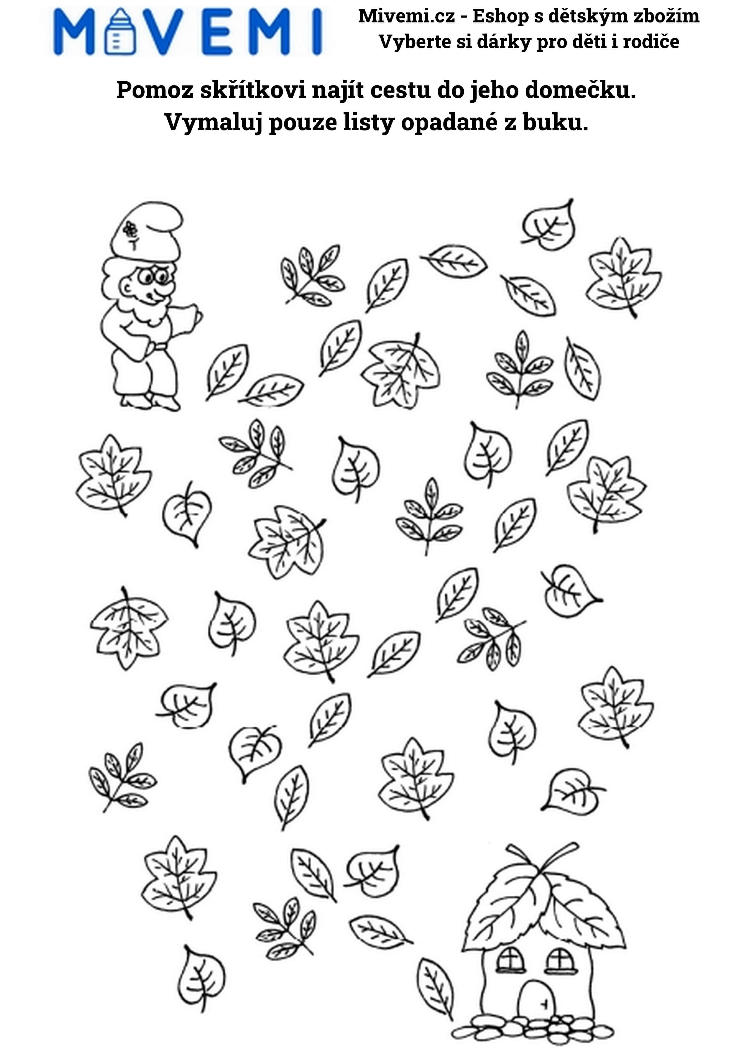 Edukativní pracovní sešit pro děti pro rozvoj dovedností a koncentrace.