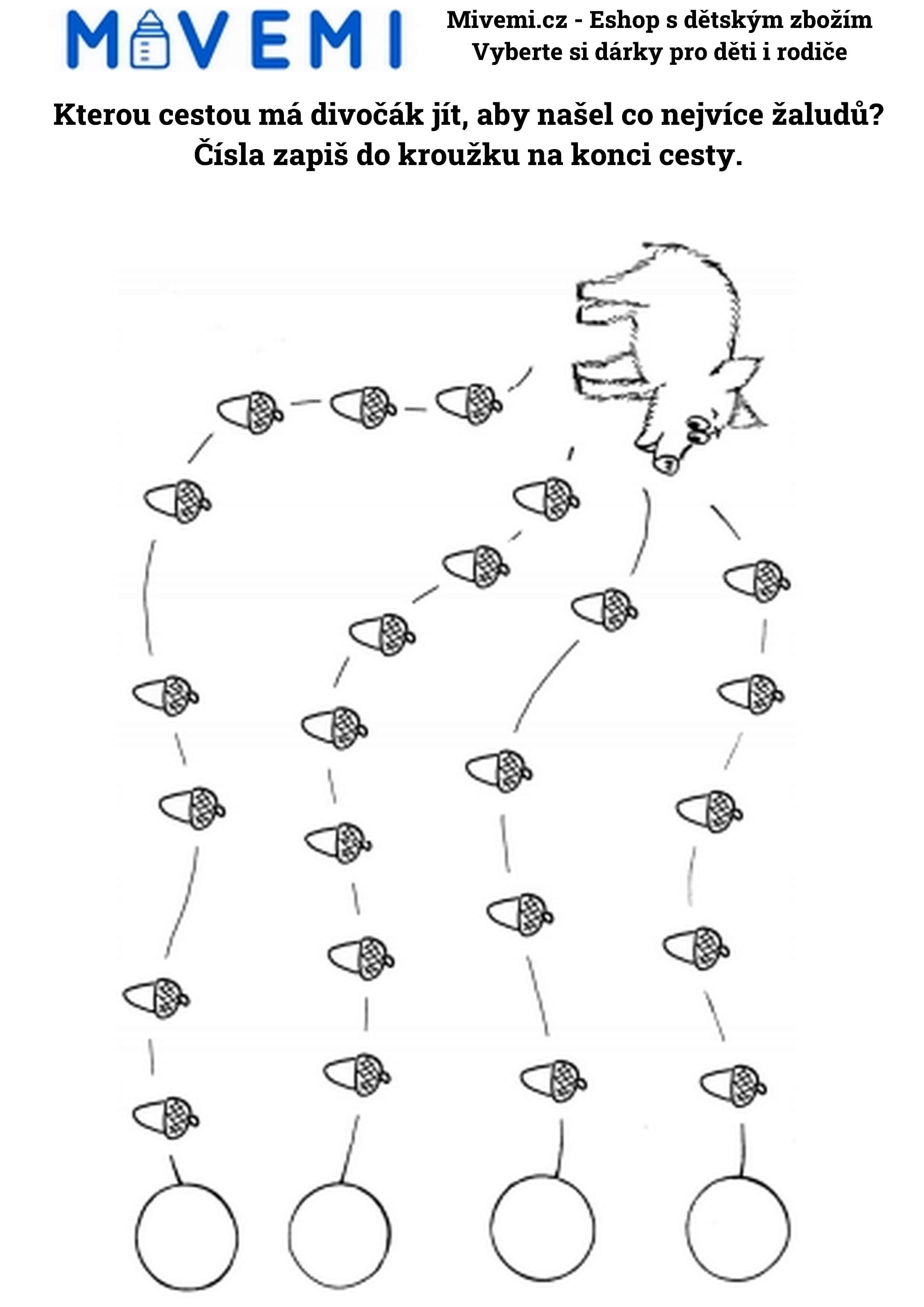 Pracovní sešit pro děti podporující soustředění, paměť a logické myšlení