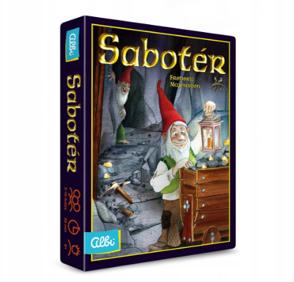 Zábavná karetní hra Sabotér