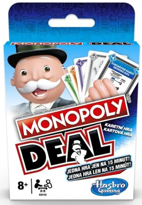 Karetní rodinná hra Monopoly Deal