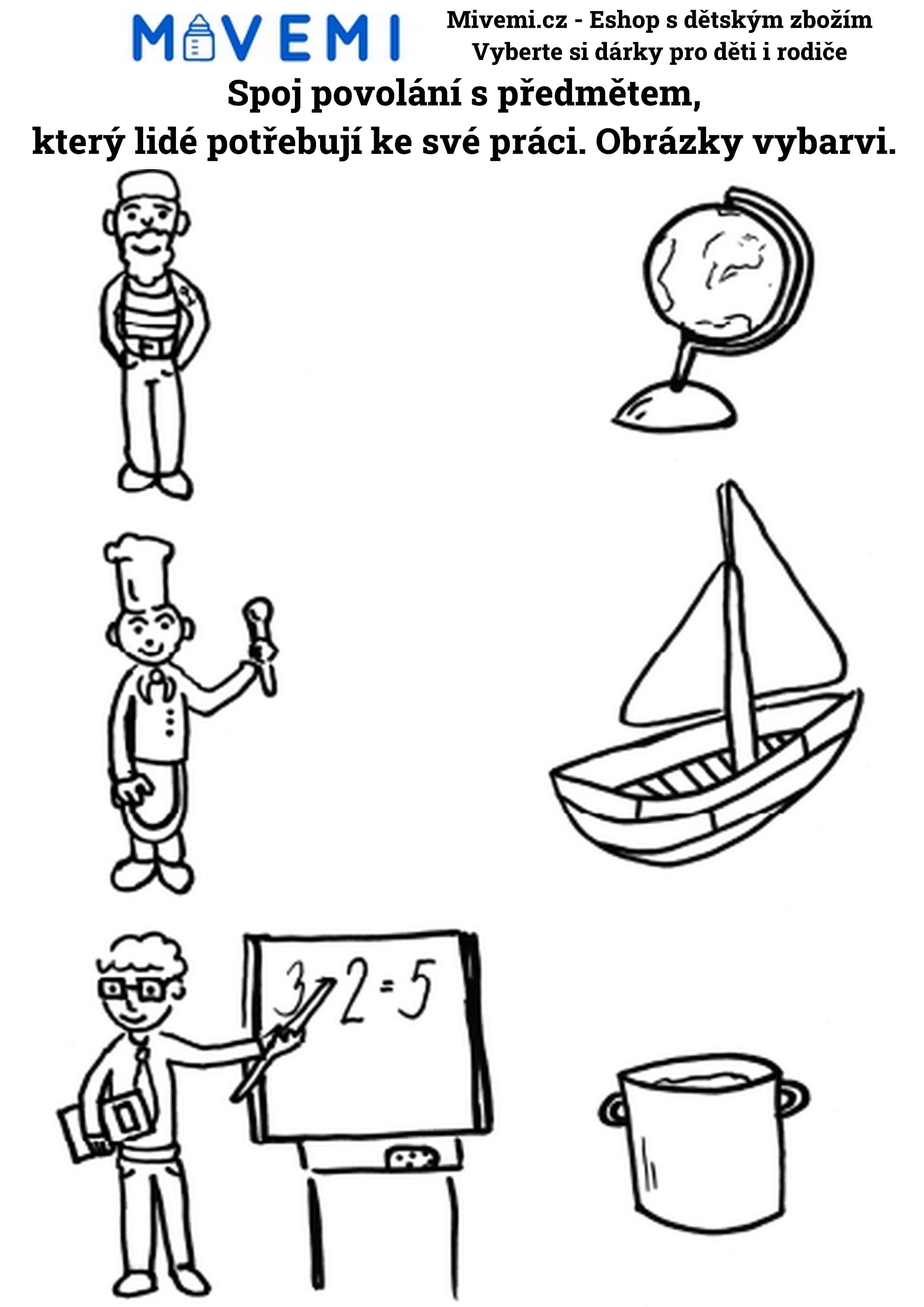 Vzdělávací pracovní sešit pro předškoláky podporující logické myšlení a soustředění