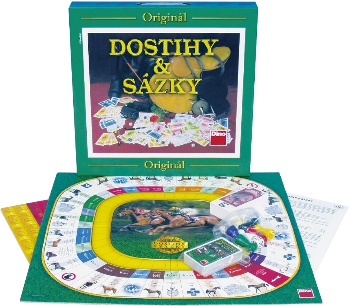 Desková hra Dostihy a sázky