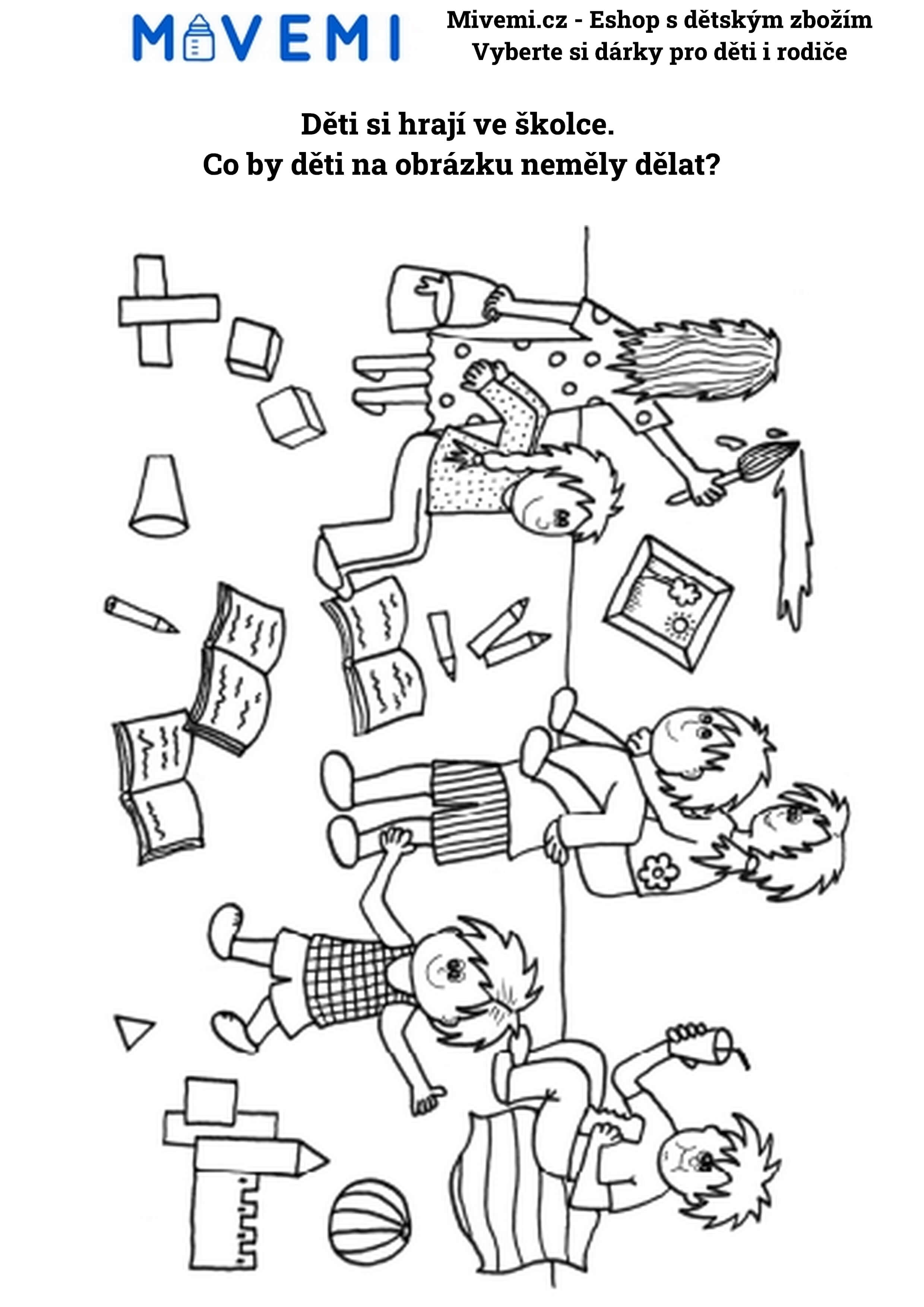 Vzdělávací sešit pro děti kombinující interaktivní vzdělávací materiál a hravé učení.