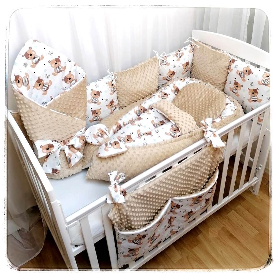 Vybavení do postýlek jako vánoční dárek pro novorozence 0-3 měsíce