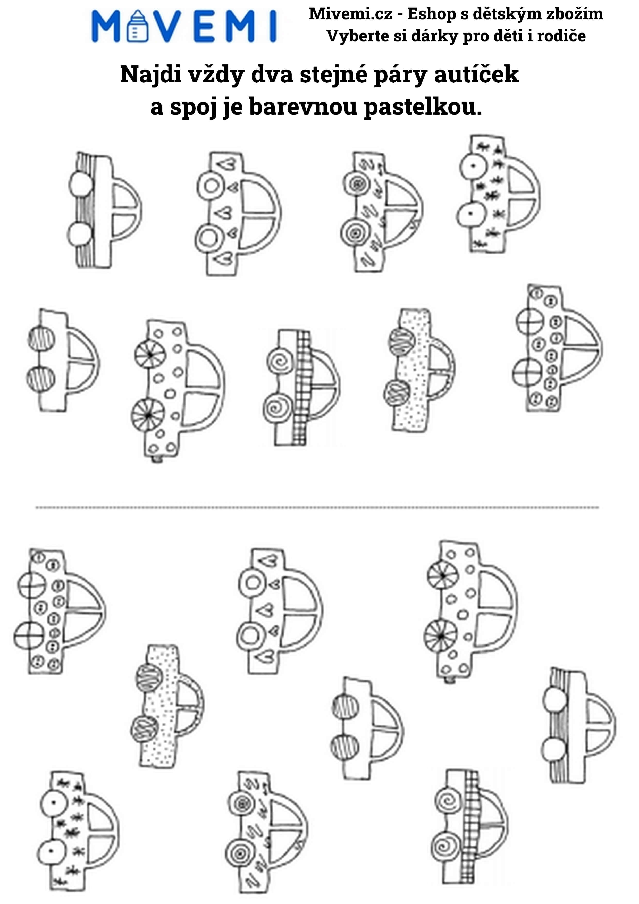 Vzdělávací pracovní sešit pro děti ideální pro hravé a přirozené učení