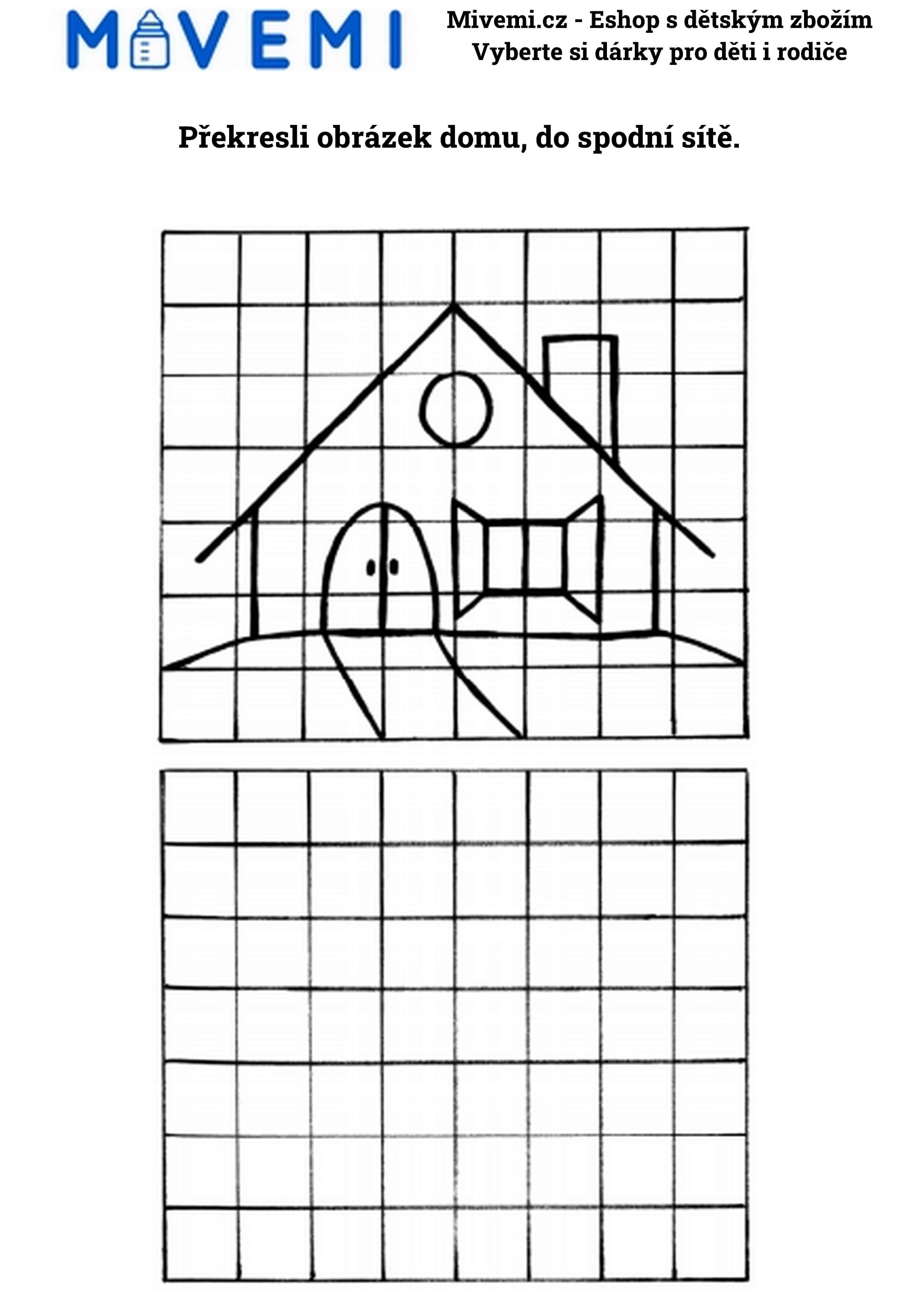 Pracovní sešit pro předškoláky s interaktivními vzdělávacími aktivitami.