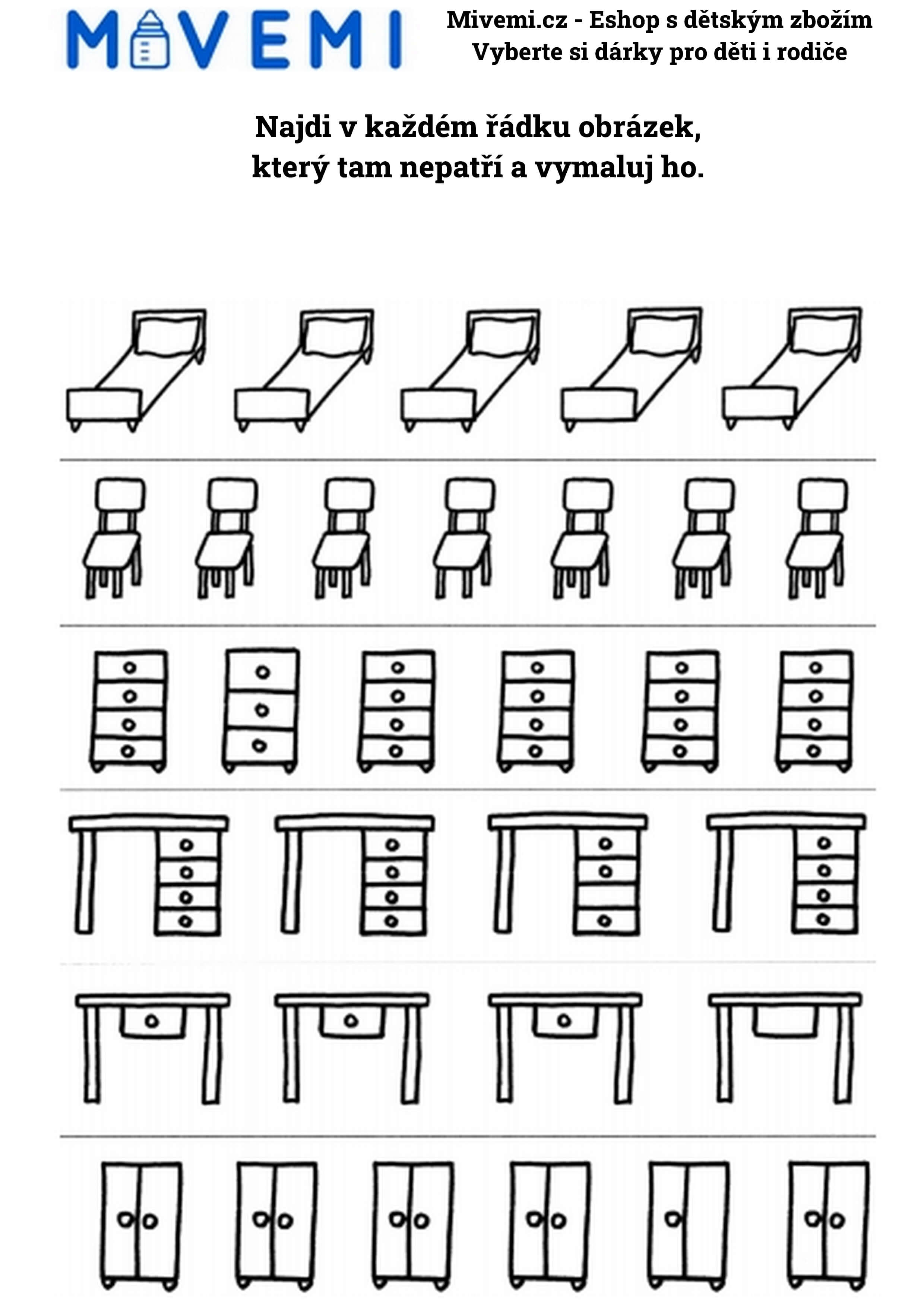 Edukativní pracovní sešit pro děti pro komplexní rozvoj a hravé učení doma.