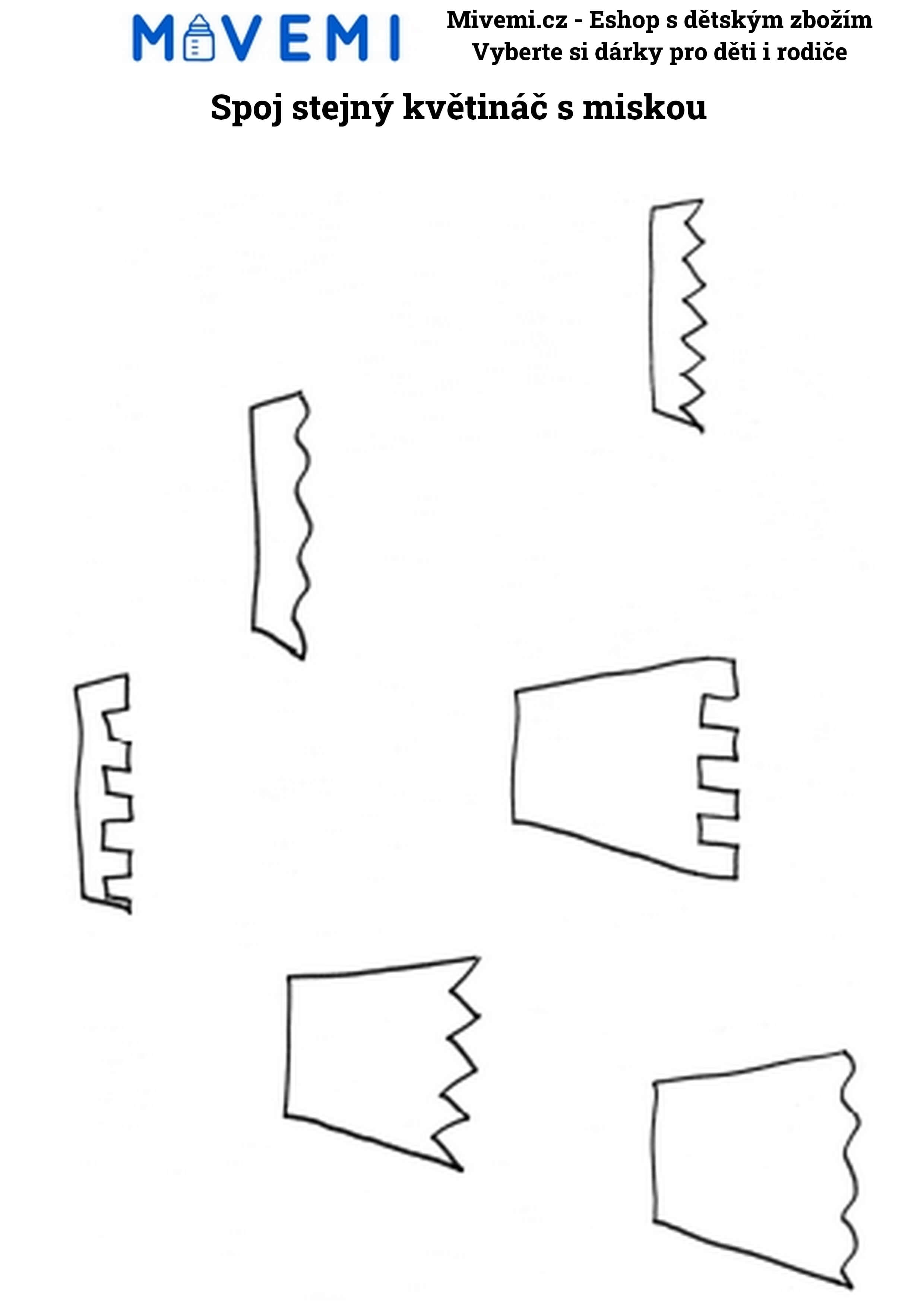 Edukativní pracovní sešit pro děti vhodný k posílení koncentrace a rozvoji logiky