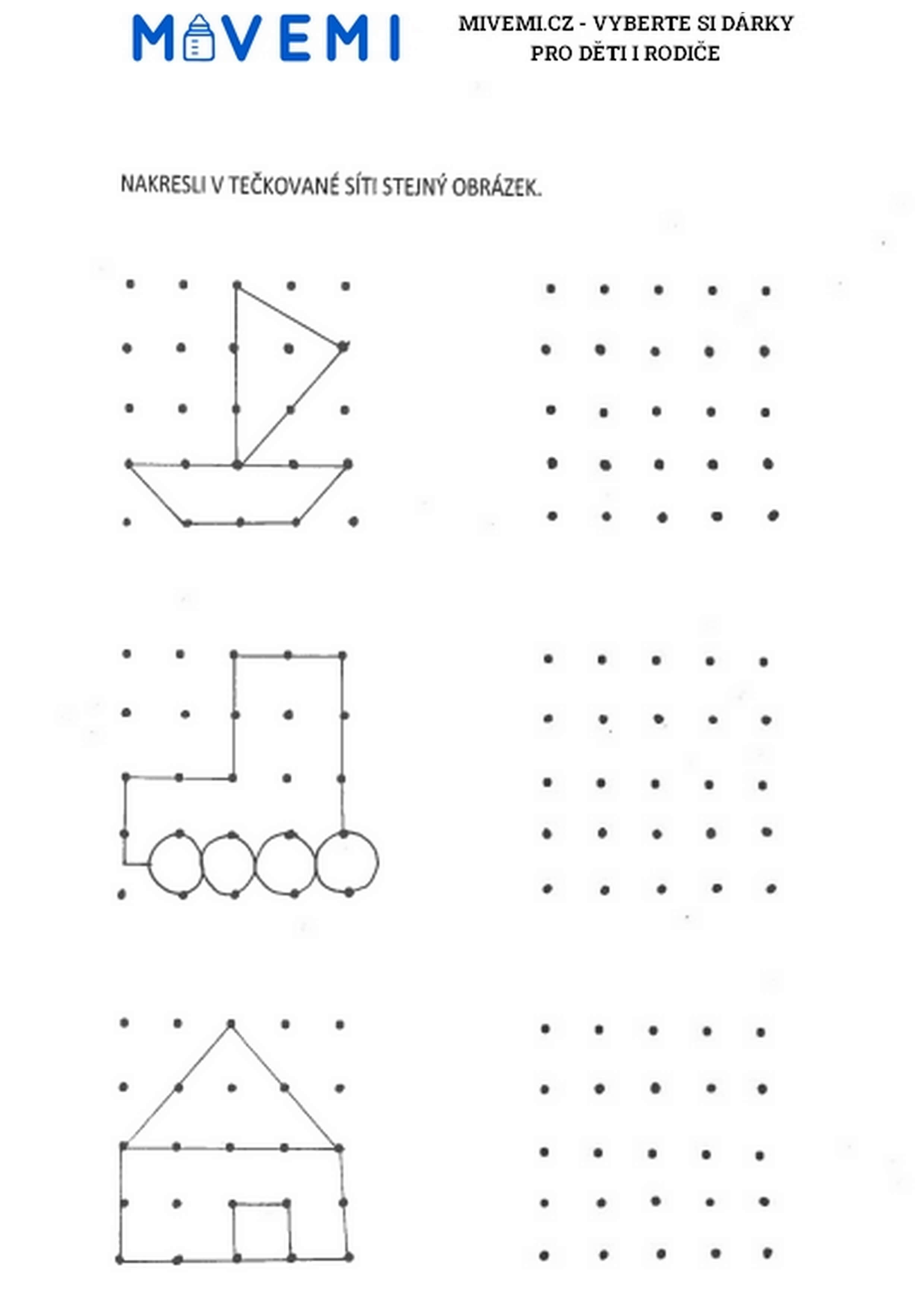 Pracovní sešit pro předškolní děti určený k podpoře hravého učení doma i ve školce