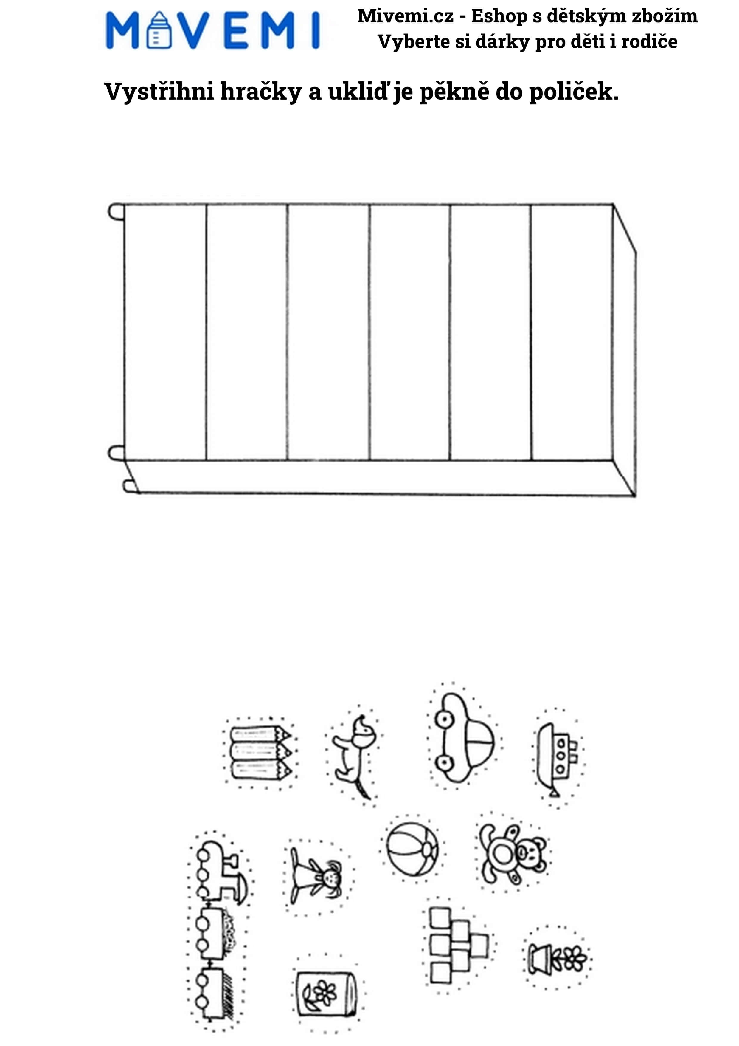 Edukativní sešit pro předškoláky s aktivitami na rozvoj koncentrace a pozornosti.