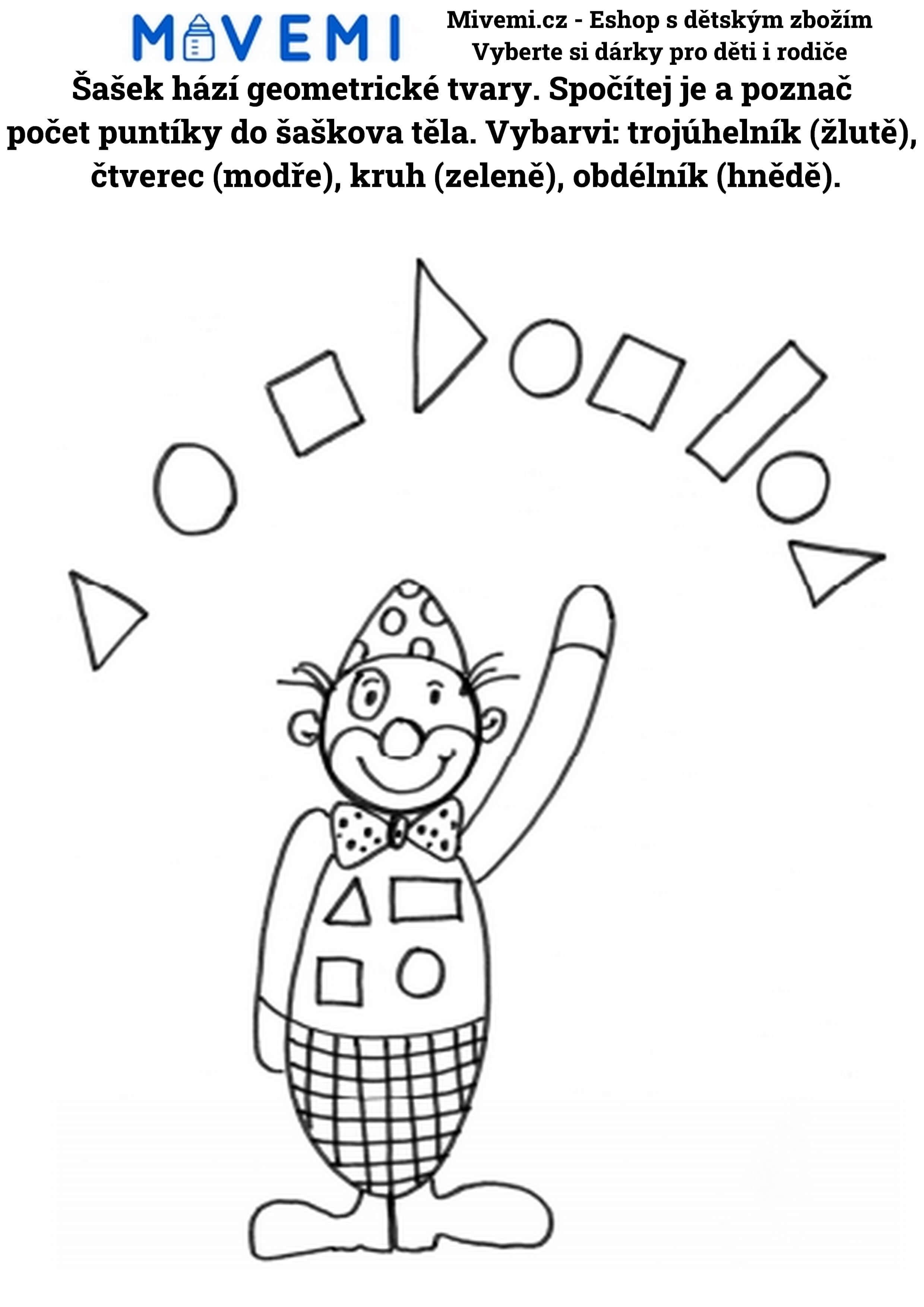 Vzdělávací pracovní sešit pro děti zaměřený na komplexní rozvoj schopností.