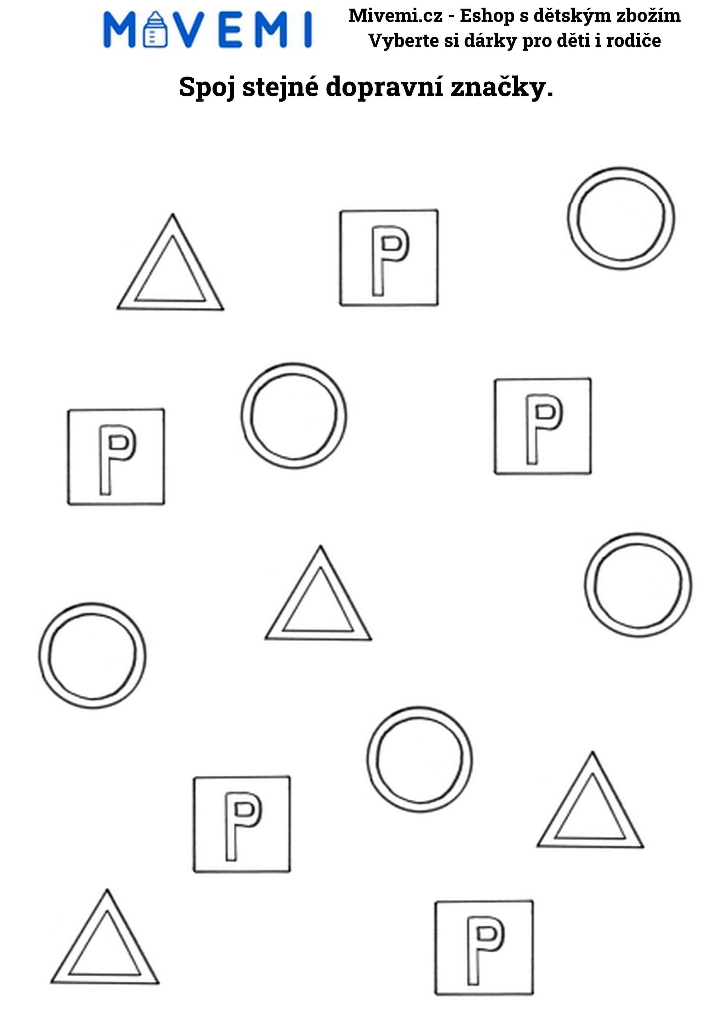 Edukativní pracovní sešit pro děti vhodný pro přípravu na školní docházku