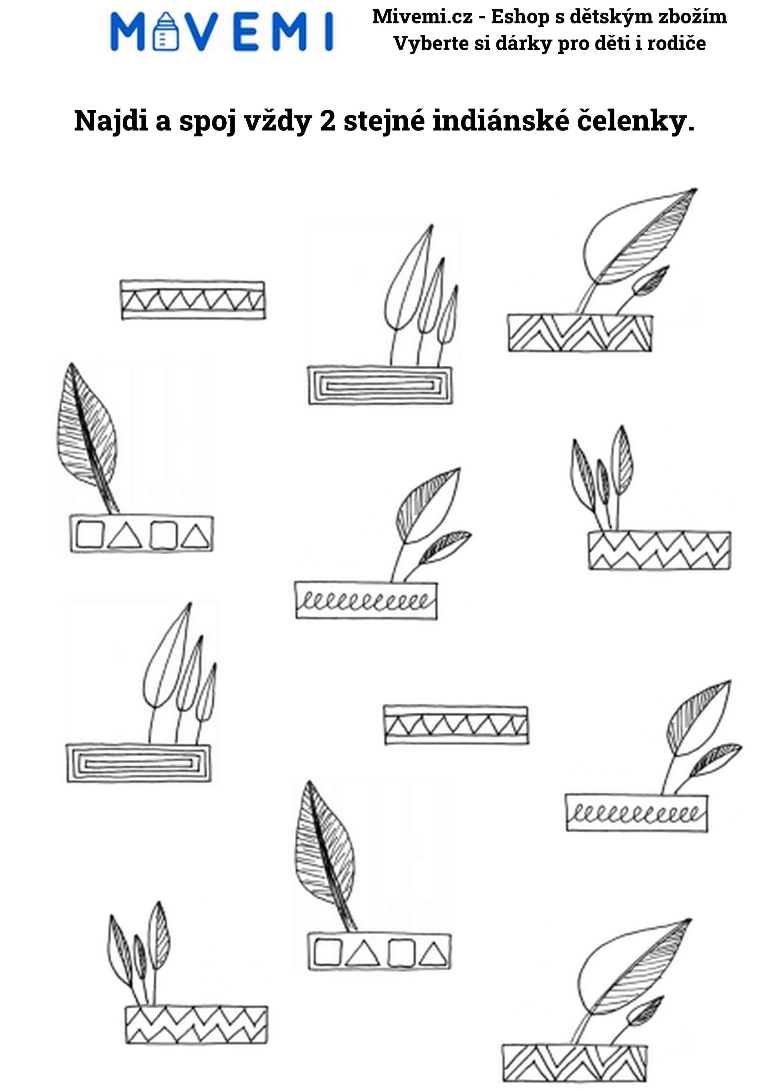 Univerzální pracovní sešit podporující rozvoj myšlení a pozornosti předškoláků.
