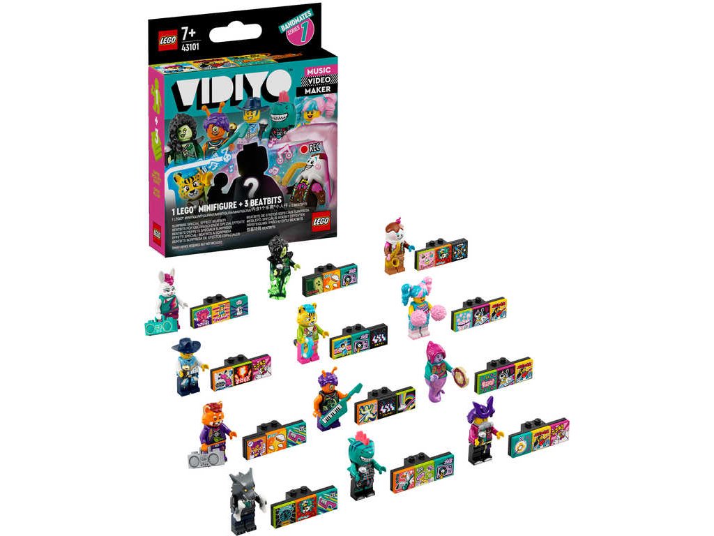LEGO VIDIYO Minifigurky Bandmates 43101 STAVEBNICE