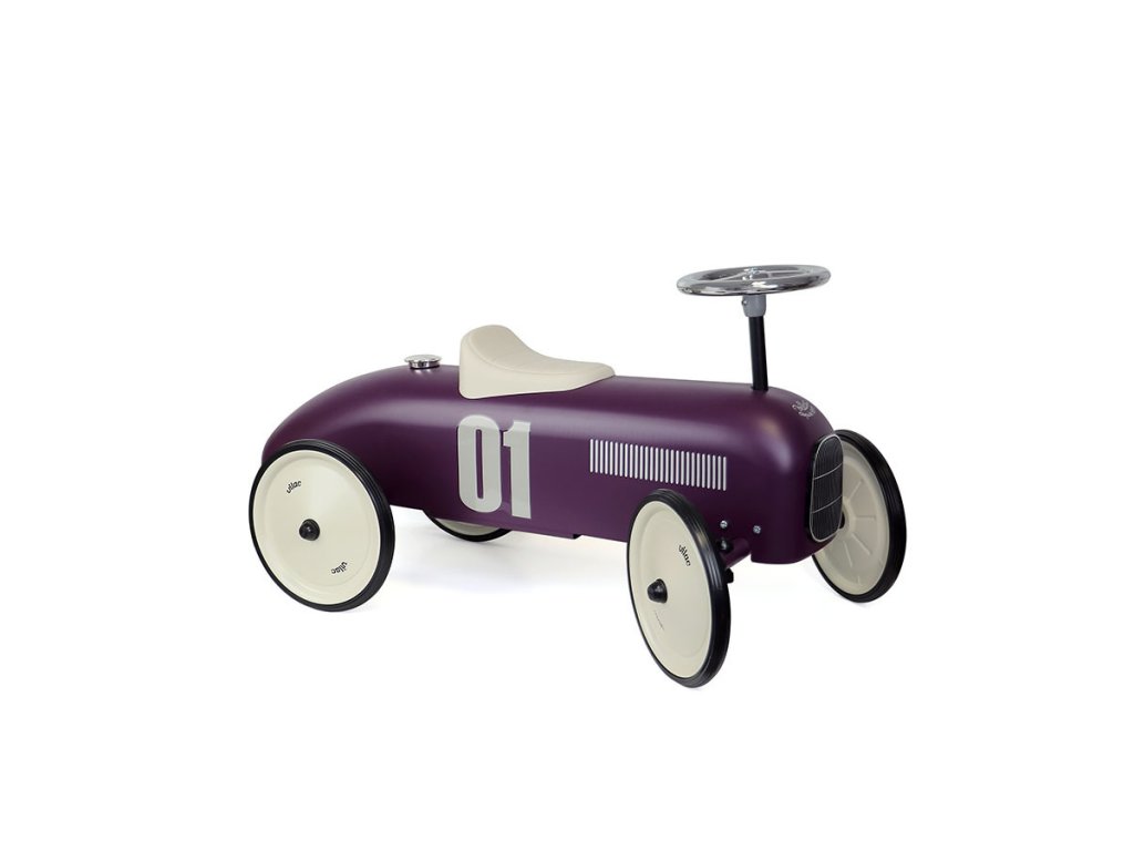 Vilac Vintage kovové odrážedlo tmavě fialové