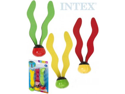 INTEX Míčky okřídlené potápěčské vodní set 3 barvy se stužkou 55503