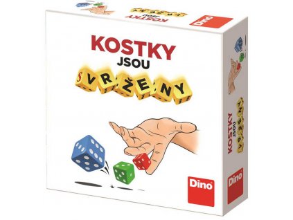 DINO Hra Kostky jsou (s)vrženy *SPOLEČENSKÉ HRY*