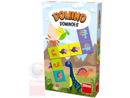 DINO Domino dinosauři *SPOLEČENSKÉ HRY*