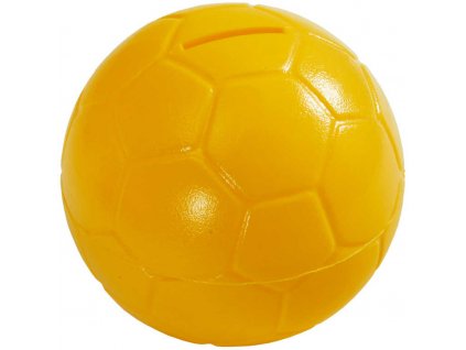 SMĚR Pokladnička (kasička) míč TANGO plastová žlutá