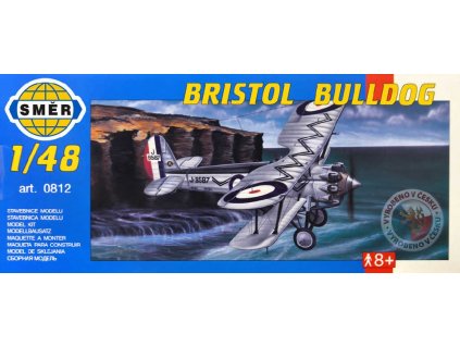 SMĚR Model letadlo Bristol bulldog 1:48 (stavebnice letadla)