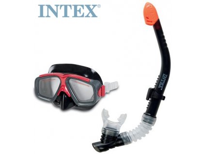 INTEX Potápěčské BRÝLE A ŠNORCHL od 8 let na potápění do vody