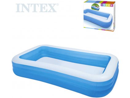 INTEX Bazén nafukovací rodinný 305x183x56cm obdelníkový 58484