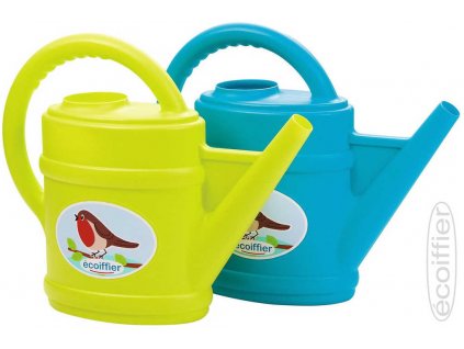 ECOIFFIER Baby konvička dětská velká 36cm s ptáčkem 2 barvy plast