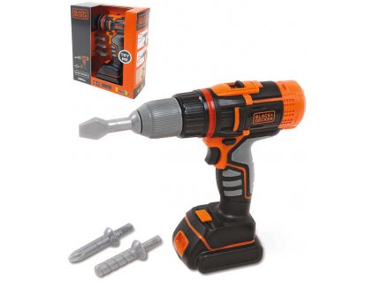 SMOBY Black and Decker aku šroubovák/vrtačka dětské nářadí na baterie Světlo