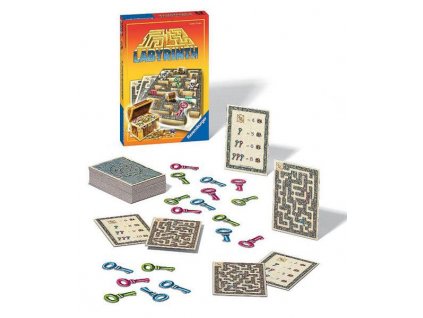 RAVENSBURGER Hra Labyrinth (Labyrint) Honba za pokladem  * SPOLEČENSKÉ HRY *