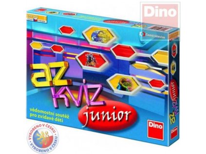 DINO Hra AZ KVIZ JUNIOR *SPOLEČENSKÉ HRY*