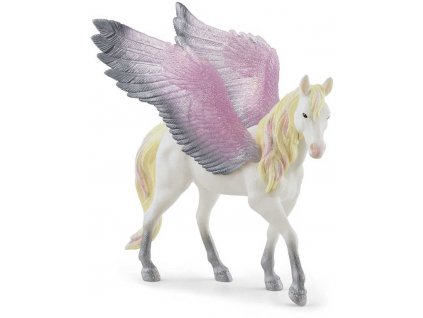 SCHLEICH Koník okřídlený Pegasus Sunrise figurka ručně malovaná
