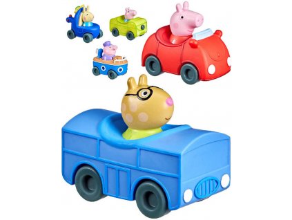 HASBRO Prasátko Peppa Pig autíčko mini vozítko s figurkou 5 druhů