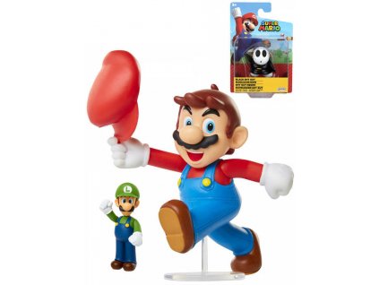 Figurka Nintendo Super Mario 7cm plastová postavička se stojánkem 5 druhů