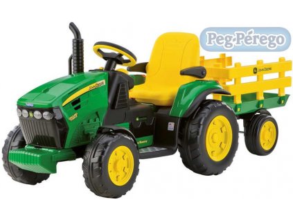 PEG PÉREGO Traktor  JOHN DEERE GROUND FORCE 12 V elektrický traktor pro děti