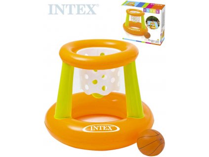 INTEX Set koš nafukovací basketbalový s míčem na košíkovou do vody 58504