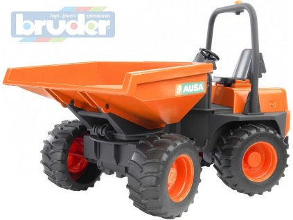 BRUDER 02449 (2449) Auto mini sklápěč minidumper Ausa funkční model 1:16 plast