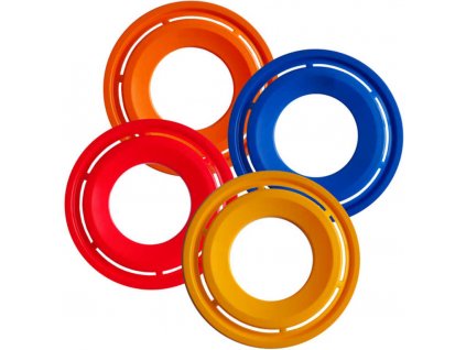 ACRA Hra prstenec plastový létající disk 28cm 4 barvy
