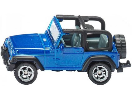 SIKU Auto Jeep Wrangler modrý model 7cm kovový