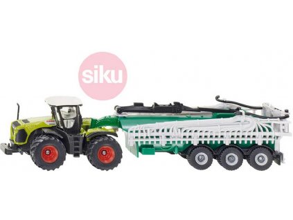 SIKU Farmer traktor Claas Xerion s cisternou model 1:57 kov