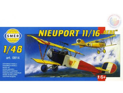 SMĚR Model letadlo Nieuport 11/16 1:48 (stavebnice letadla)