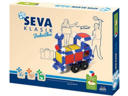 SEVA 1 Klasik jednička polytechnická STAVEBNICE 222 dílků