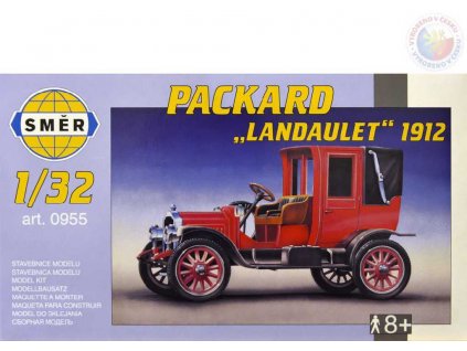 SMĚR Model auto Packard Landaulet  1912  1:32 (stavebnice auta)