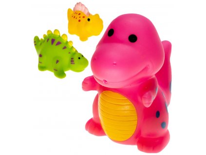 PROFIBABY Baby dinosaurus stříkací pro miminko do vany do vody 3 druhy