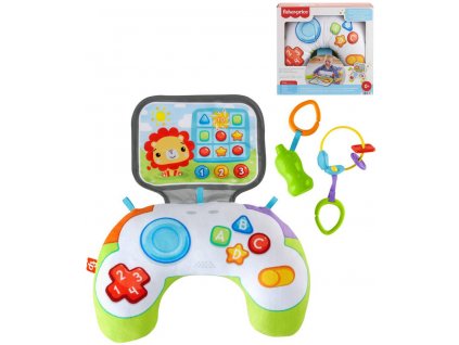 FISHER PRICE Baby herní polštářek pod bříško s aktivitami pro miminko