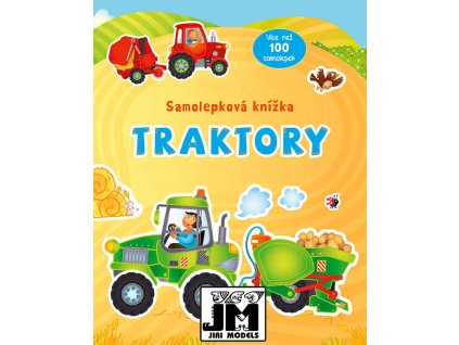 JIRI MODELS Samolepková knížka Traktory