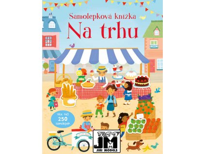 JIRI MODELS Knížka samolepková Na trhu 250 samolepek