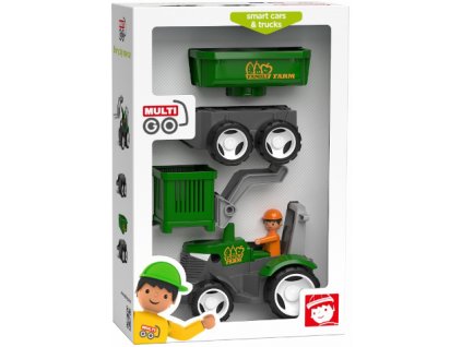 EFKO IGRÁČEK MultiGO FARM set 2+1 figurka Igráček Farmář s traktorem